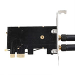 TXB001 PCIE-1X カード to NGFF-Ekey デュアルアンテナアダプター