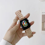 クリエイティブチェーンステンレススチールメタルストラップ Apple Watch Series 7 41mm / 6&SE&5&4 40mm / 3&2&1 38mm、7 45mm / 6&SE&5&4 44mm / 3&2&1 42mm用