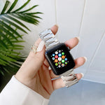 クリエイティブチェーンステンレススチールメタルストラップ Apple Watch Series 7 41mm / 6&SE&5&4 40mm / 3&2&1 38mm、7 45mm / 6&SE&5&4 44mm / 3&2&1 42mm用
