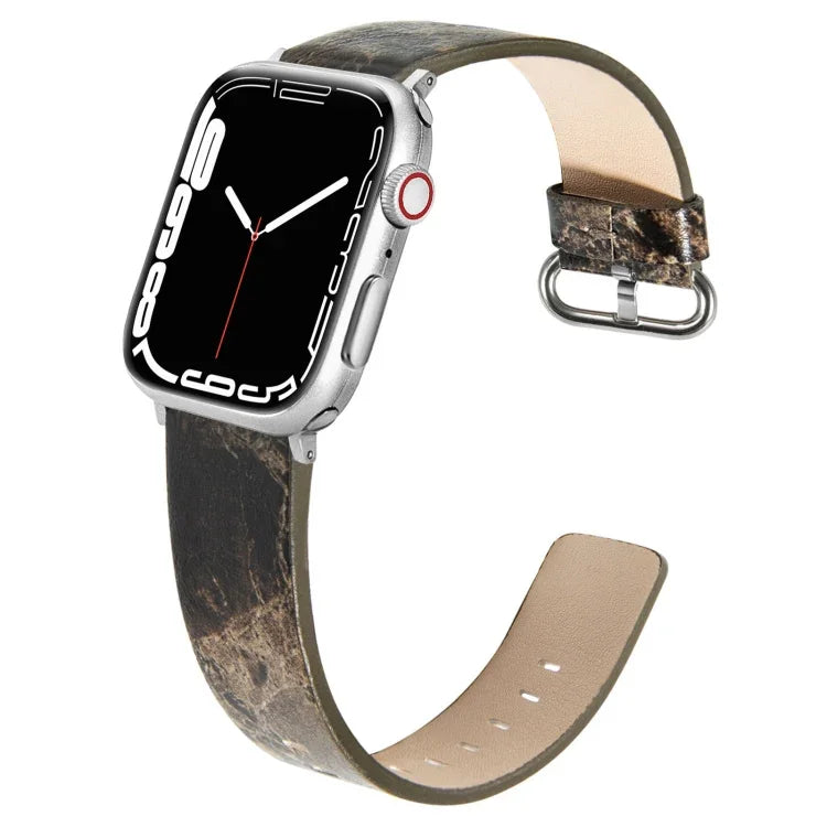 マーブルレザーストラップ Apple Watch Series 7 41mm / 6&SE&5&4 40mm / 3&2&1 38mm、7 45mm / 6&SE&5&4 44mm / 3&2&1 42mm対応