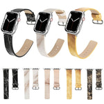 マーブルレザーストラップ Apple Watch Series 7 41mm / 6&SE&5&4 40mm / 3&2&1 38mm、7 45mm / 6&SE&5&4 44mm / 3&2&1 42mm対応