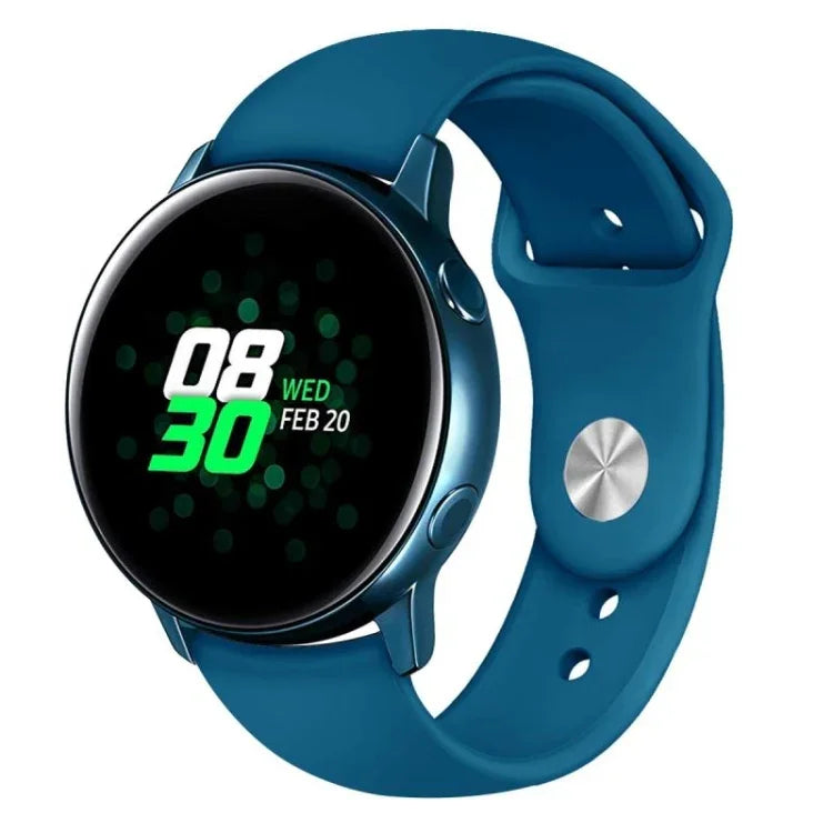単色シリコンストラップ Samsung Galaxy Watch Active 22mm用