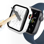 Apple Watch Series 7 41mm用 ENKAY Hat-Prince 2イン1 PCフレーム + 9H強化ガラスプロテクター フルカバレッジケース
