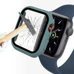 Apple Watch Series 7 41mm用 ENKAY Hat-Prince 2イン1 PCフレーム + 9H強化ガラスプロテクター フルカバレッジケース
