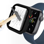 Apple Watch Series 7 45mm用 ENKAY Hat-Prince 2イン1 PCフレーム + 9H強化ガラスプロテクター フルカバレッジケース