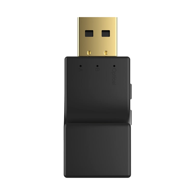 SW03 2-in-1 Bluetooth 5.0オーディオトランスミッター USB＋SPDIF 低遅延光ワイヤレスアダプター テレビ・PC用