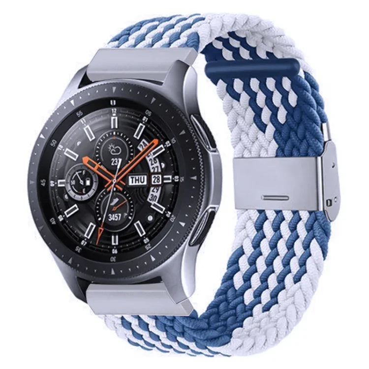 Galaxy Watch 4 20mm 用ナイロン編みメタルバックルストラップ、20mm