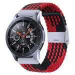 Galaxy Watch 4 20mm 用ナイロン編みメタルバックルストラップ、20mm