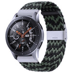 Galaxy Watch 4 20mm 用ナイロン編みメタルバックルストラップ、20mm