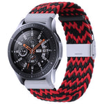 Galaxy Watch 4 20mm 用ナイロン編みメタルバックルストラップ、20mm
