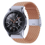Galaxy Watch 4 20mm 用ナイロン編みメタルバックルストラップ、20mm