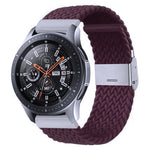 Galaxy Watch 4 20mm 用ナイロン編みメタルバックルストラップ、20mm