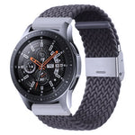 Galaxy Watch 4 20mm 用ナイロン編みメタルバックルストラップ、20mm