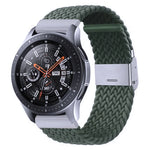 Galaxy Watch 4 20mm 用ナイロン編みメタルバックルストラップ、20mm