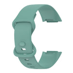 For Fitbit Charge 5 Monochromatic Silica Gel To Replace Watch Strap, Size：Large Size, Size: Small Size