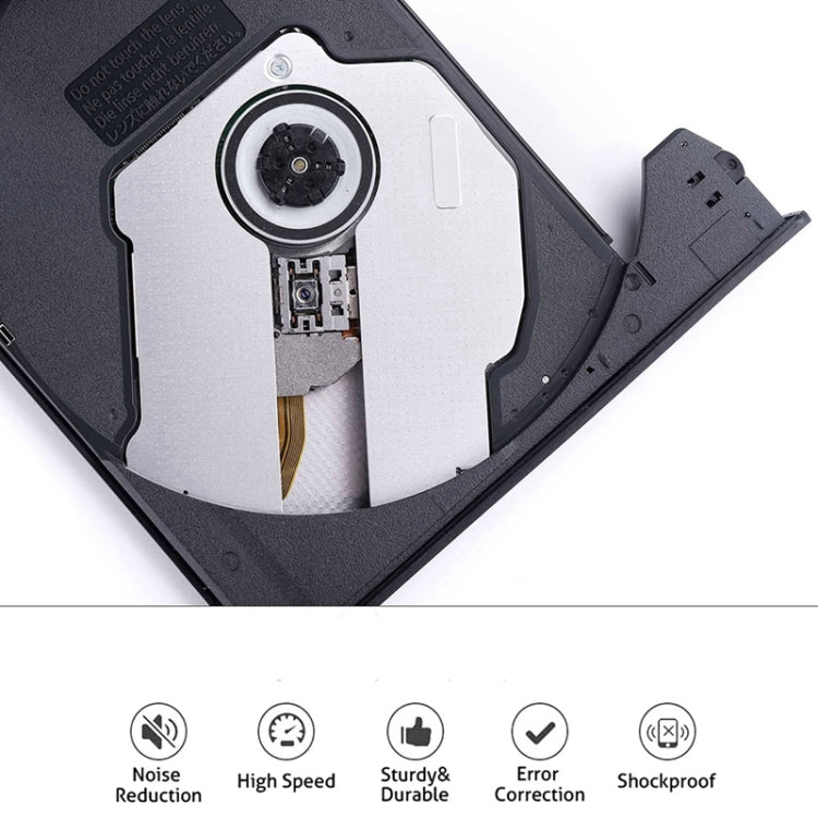ユニバーサル光学ドライブ Type-C USB 3.0 外付け DVD/CD/VCDライター RW SVCDドライブプレーヤー ユニバーサル光学ドライブ