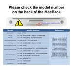 ENKAY 超薄型ソフトTPUラップトップキーボード保護フィルム MacBook Air 13.6 2022/2024 A2681 (M2) / A3113 (M3) 用, バージョン: US版, US版, EU版