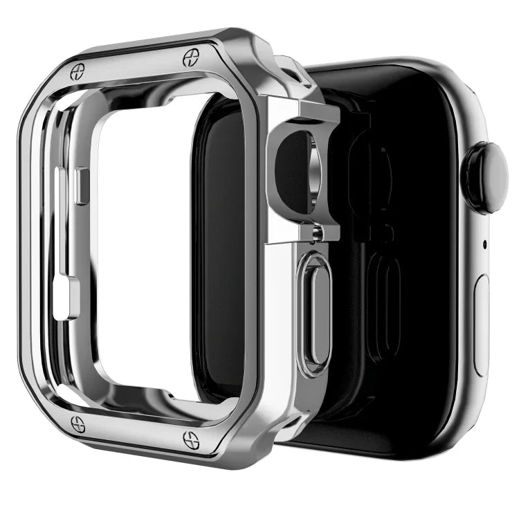 耐落下電気めっきTPUウォッチ保護ケース Apple 1/2/3/4/5/6/7/SE用、38mm/40mm/41mm、42mm/44mm/45mm