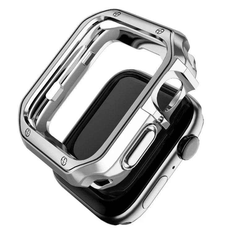 耐落下電気めっきTPUウォッチ保護ケース Apple 1/2/3/4/5/6/7/SE用、38mm/40mm/41mm、42mm/44mm/45mm