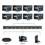 1 x 8 4K x 2K 3840*2160/30HZ HDMI スプリッター、1 x 8 4K x 2K