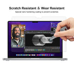 ENKAY クリアHD PETラップトップスクリーンプロテクター MacBook Pro 14.2インチ A2442用, MacBook Pro 16.2インチ A2485/A2880 2023用