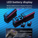 T&G TG909 TWS インイヤー ミニ デュアルチャンネル ステレオ Bluetooth イヤホン LEDディスプレイ付き