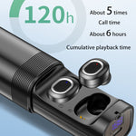 T&G TG909 TWS インイヤー ミニ デュアルチャンネル ステレオ Bluetooth イヤホン LEDディスプレイ付き