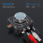 C39 Bluetooth 5.0 レシーバー RCAから3.5mm ワイヤレスオーディオコンバーター TFカード対応, C39