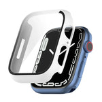 耐衝撃PC保護ケース 強化ガラスフィルム付き Apple Watch Series 9 / 8 / 7 45mm、Apple Watch Series 9 / 8 / 7 41mm対応