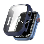 耐衝撃PC保護ケース 強化ガラスフィルム付き Apple Watch Series 9 / 8 / 7 45mm、Apple Watch Series 9 / 8 / 7 41mm対応