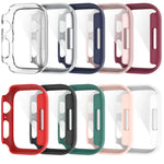 耐衝撃PC保護ケース 強化ガラスフィルム付き Apple Watch Series 9 / 8 / 7 45mm、Apple Watch Series 9 / 8 / 7 41mm対応