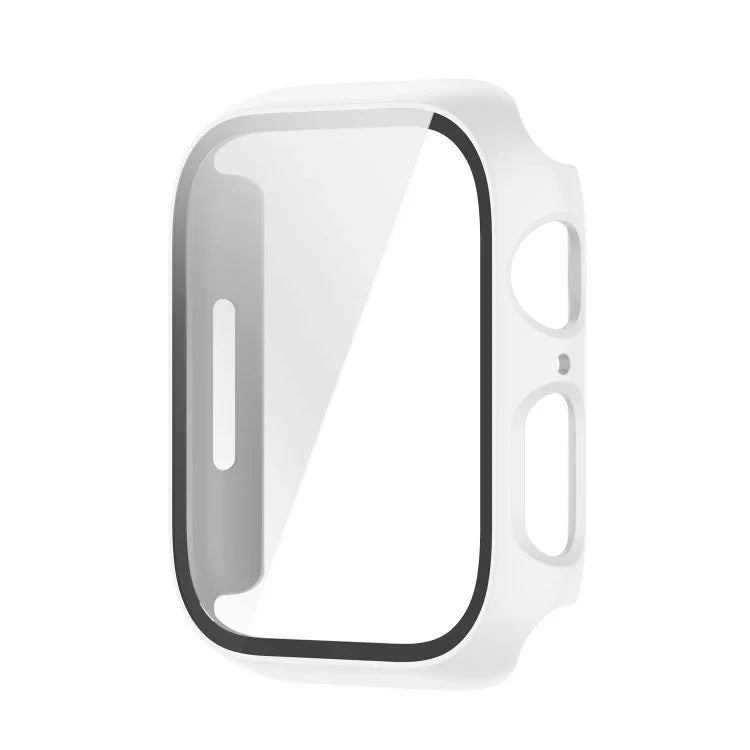耐衝撃PC保護ケース 強化ガラスフィルム付き Apple Watch Series 9 / 8 / 7 45mm、Apple Watch Series 9 / 8 / 7 41mm対応