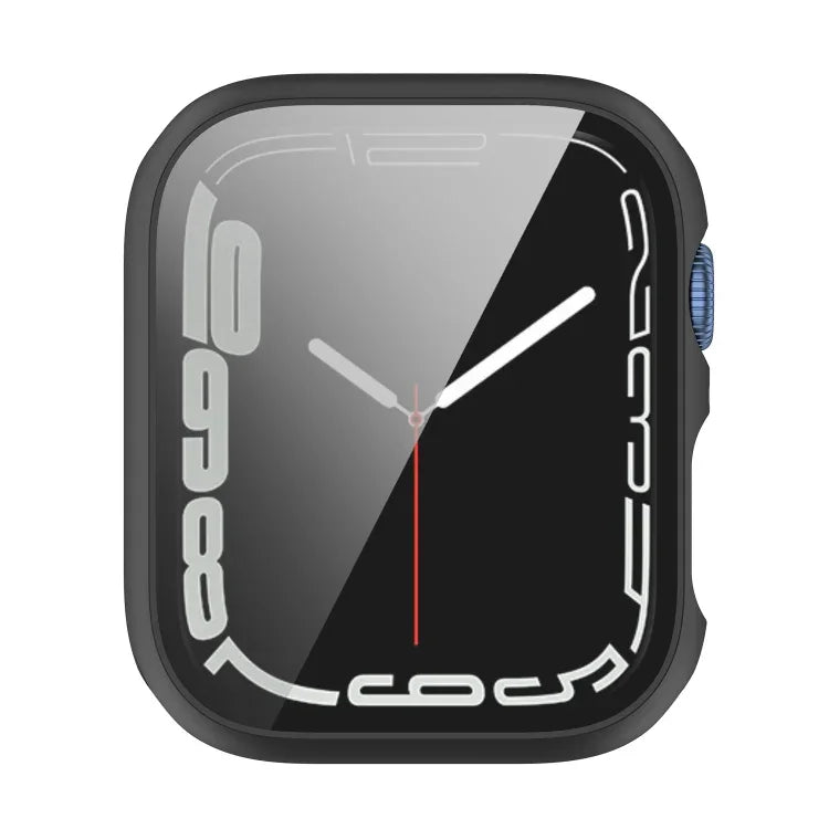 耐衝撃PC保護ケース 強化ガラスフィルム付き Apple Watch Series 9 / 8 / 7 45mm、Apple Watch Series 9 / 8 / 7 41mm対応