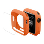 Apple Watch Series 7 41mm用 ENKAY Hat-Prince 保護TPUウォッチケース + フルカバレッジPETスクリーンプロテクターフィルム