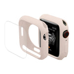 Apple Watch Series 7 41mm用 ENKAY Hat-Prince 保護TPUウォッチケース + フルカバレッジPETスクリーンプロテクターフィルム