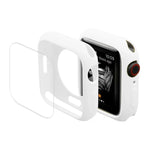 Apple Watch Series 7 45mm用 ENKAY Hat-Prince 保護TPUウォッチケース + フルカバレッジPETスクリーンプロテクターフィルム