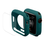Apple Watch Series 7 45mm用 ENKAY Hat-Prince 保護TPUウォッチケース + フルカバレッジPETスクリーンプロテクターフィルム