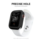Apple Watch Series 7 45mm用 ENKAY Hat-Prince 保護TPUウォッチケース + フルカバレッジPETスクリーンプロテクターフィルム
