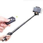 YT-888 スマートフォン用Bluetooth回転式自撮り棒