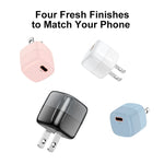 ENKAY APQ-011 ミニPD 20W USB-C / Type-Cポート高速チャージャー、USプラグ