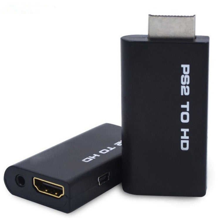 PS2 から HDMI ビデオコンバーター 3.5mm 出力付き