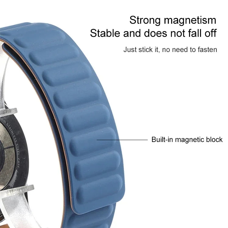 For Samsung Galaxy Live SM-R382 Silicone Magnetic Watch Band, For Samsung Galaxy Live SM-R382