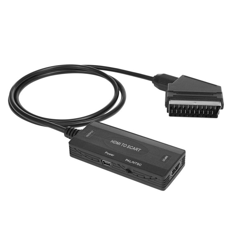 1080P HDMI から SCART オーディオビデオコンバーター、HDMI から SCART
