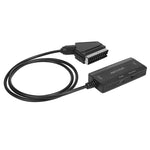 1080P HDMI から SCART オーディオビデオコンバーター、HDMI から SCART