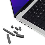 ENKAY Hat-Prince シリコン防塵プラグ MacBook Air 13.6 2022/2024 A2681 (M2) / A3113 (M3) 用