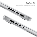 ENKAY Hat-Prince シリコン防塵プラグ MacBook Air 13.6 2022/2024 A2681 (M2) / A3113 (M3) 用