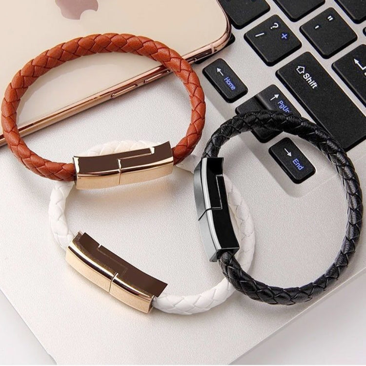 XJ-73 20cm USB から 8ピン ブレスレット充電データケーブル、8ピン、20cm 8ピン