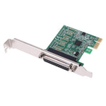 パラレルポート DB25 25ピン PCIE ライザーカード プリンター LPT から PCI-E エクスプレスカード AX99100 コンバーターアダプター