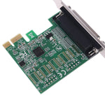 パラレルポート DB25 25ピン PCIE ライザーカード プリンター LPT から PCI-E エクスプレスカード AX99100 コンバーターアダプター