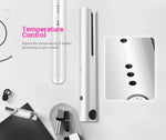 K-SKIN ポータブル充電式ヘアストレートナー カーラー セラミックアイロン スタイリングツール コードレス 温度調節可能 速熱